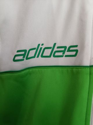 Sudadera Adidas Color Verde, Blanco y Negro S
