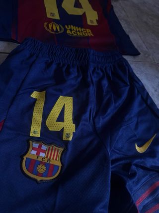 Conjunto Niño Barça Spotify 14 Nike
TALLA 16 BEBE