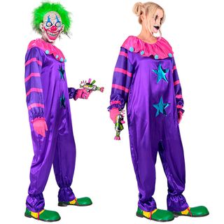 Disfraz Payaso Terror Espacial Talla Única
