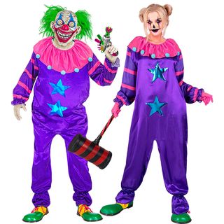 Disfraz Payaso Terror Espacial Talla Única