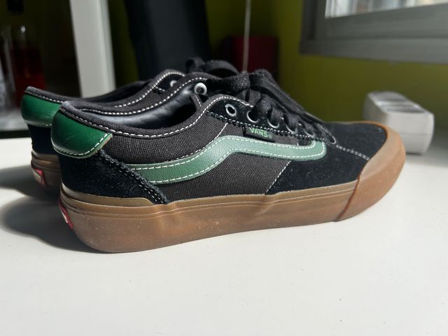 Scarpe Vans Pro nere e verdi