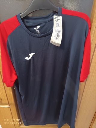 Camiseta Joma Talla XL Azul y Roja