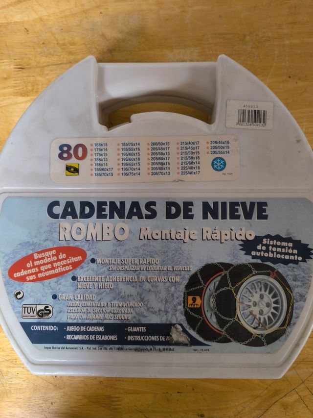 Cadenas para nieve Rombo 80
