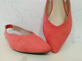 Bailarinas destalonadas coral