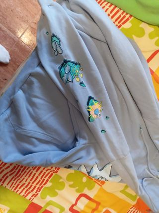 Sudadera Rick and Morty azul multicolor