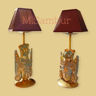 Coppia Lampade da Tavolo Vintage