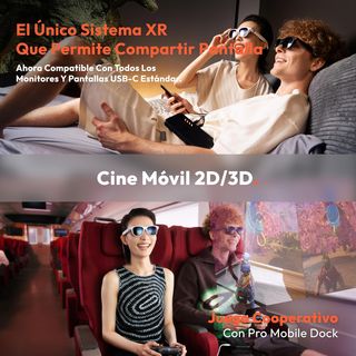 ✨ - VITURE Pro XR/AR Gafas 135" 120 Hz Full HD Ult