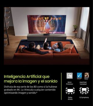 TELEVISIÓN SAMSUNG 55 PULGADAS QLED