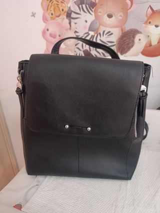 Bolso mochila negro