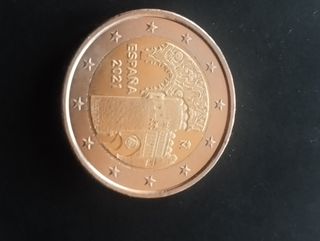 España 2021 moneda de 2 euros conmemorativa 