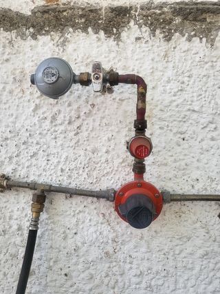 Batería de gas propano 6 salidas