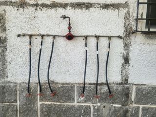 Batería de gas propano 6 salidas