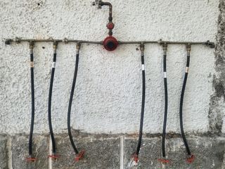 Batería de gas propano 6 salidas