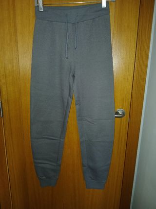 Pack 2 Pantalones Chándal Beige y Gris