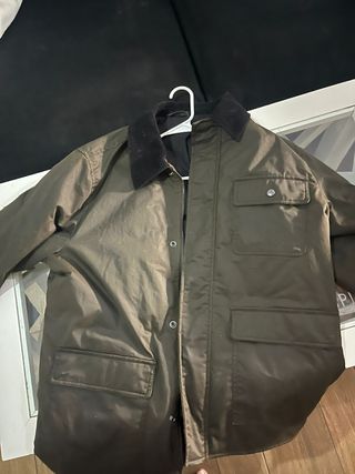 Chaqueta Barbour verde talla M de zara   con etiqu