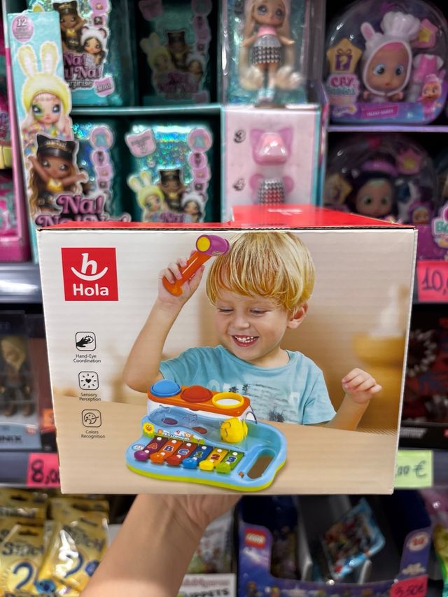 Xilófono musical infantil