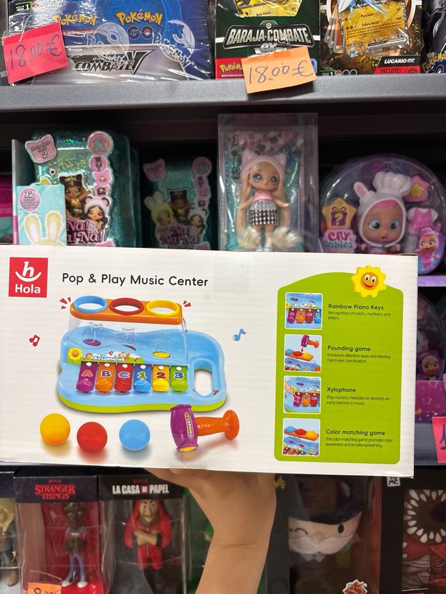 Xilófono musical infantil