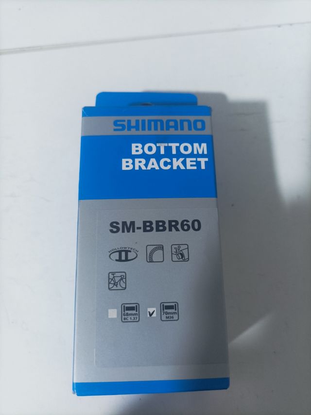 Shimano SM-BBR60 Caja de Pedalier