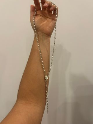 Set religioso crocifisso madonnina rosario