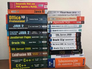 Colección retro de informática y programación