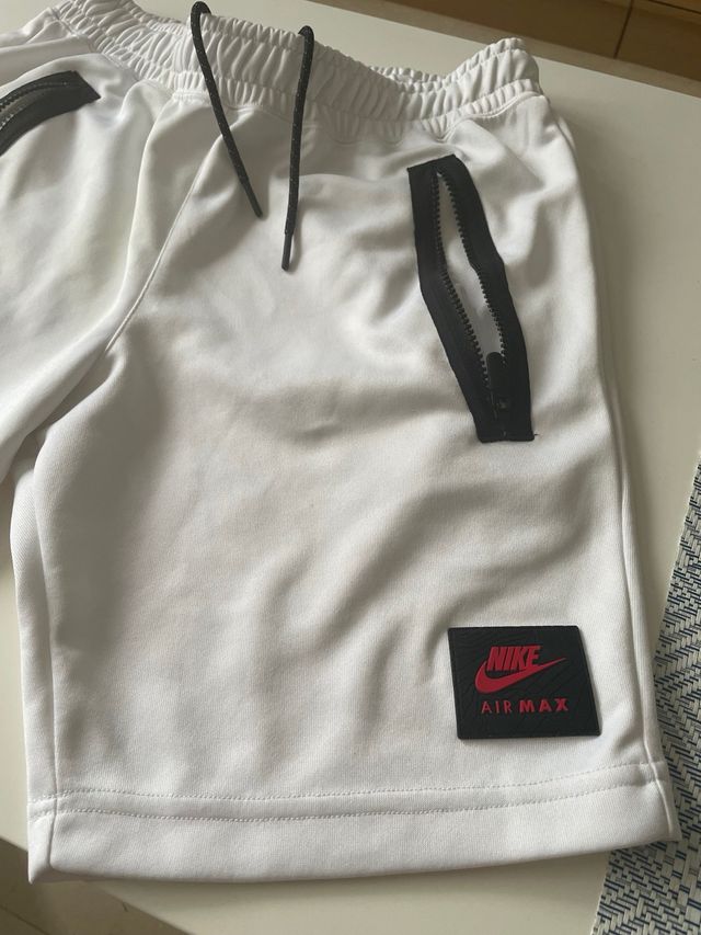 Pantalón corto Nike Airmax Blanco Talla S