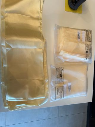 Cintas de silla de satén para eventos