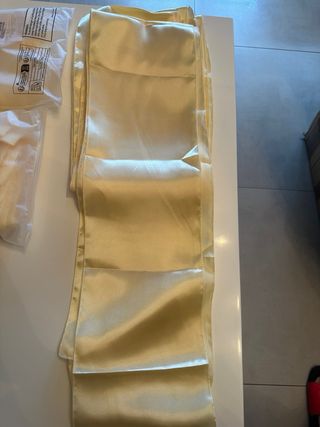 Cintas de silla de satén para eventos