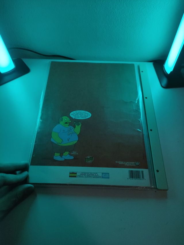 Panini Simpsons Mania Trading Cards Álbum