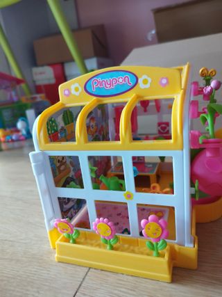PinyPon Casa de Invernadero, con figuras
