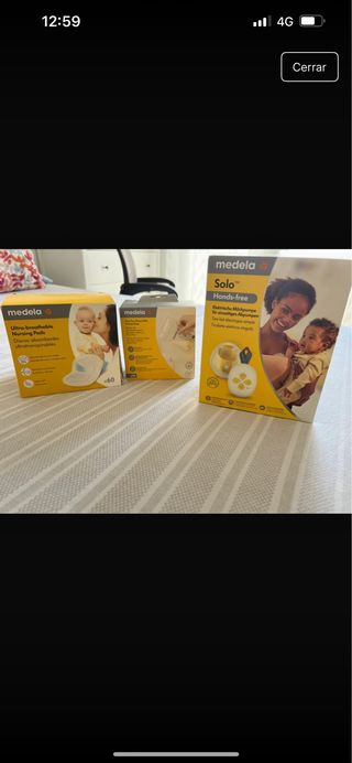 Sacaleches Medela Solo y Accesorios