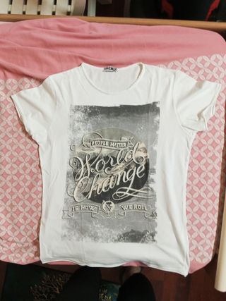 Maglia Crow bianca con stampa