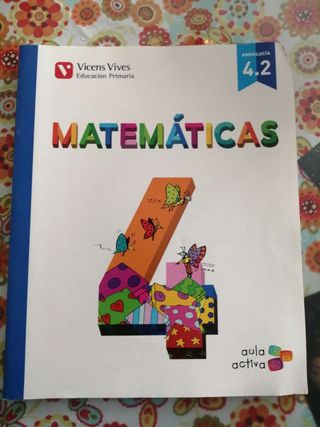 Libro de Matemáticas de 4 Primaria 