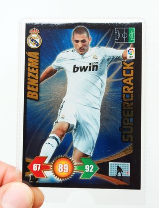 Carta Benzema Supercrack Adrenalyn 09-10