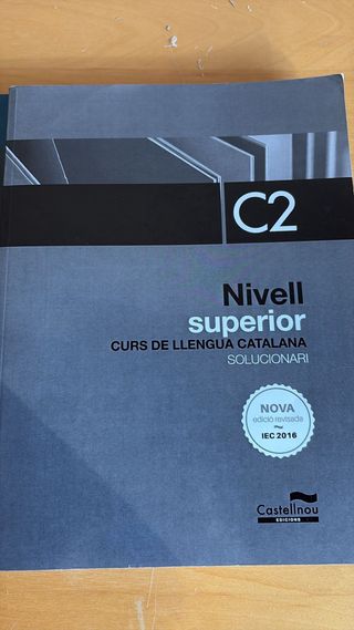 llibre Català C2 més solucionari