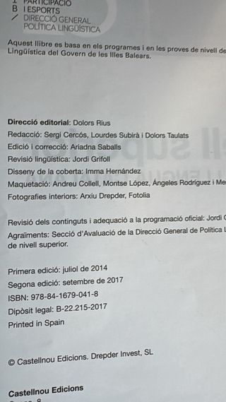 llibre Català C2 més solucionari