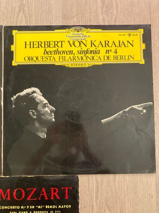 Lotes Vinilos Beethoven y Mozart