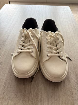 Zapatillas Zara Blancas Mujer