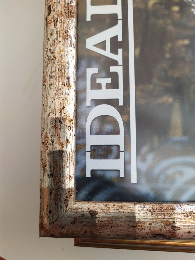 3 Láminas de la Virgen  con marco