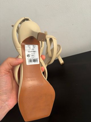 Sandalias NEXT Talla 39 Beige