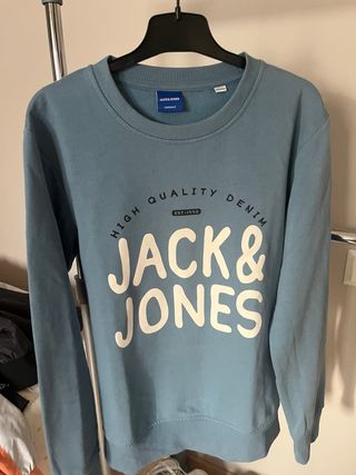Sudadera Jack & Jones azul hombre