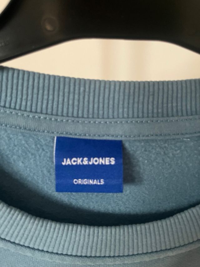 Sudadera Jack & Jones azul hombre