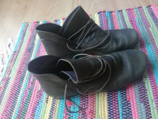Botines Vialis Caterina Talla 41 Verde Oliva