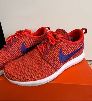 Nike Roshe One Flyknit Naranja/Rojo