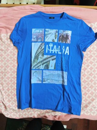 Maglietta Blu Jeans Wear M