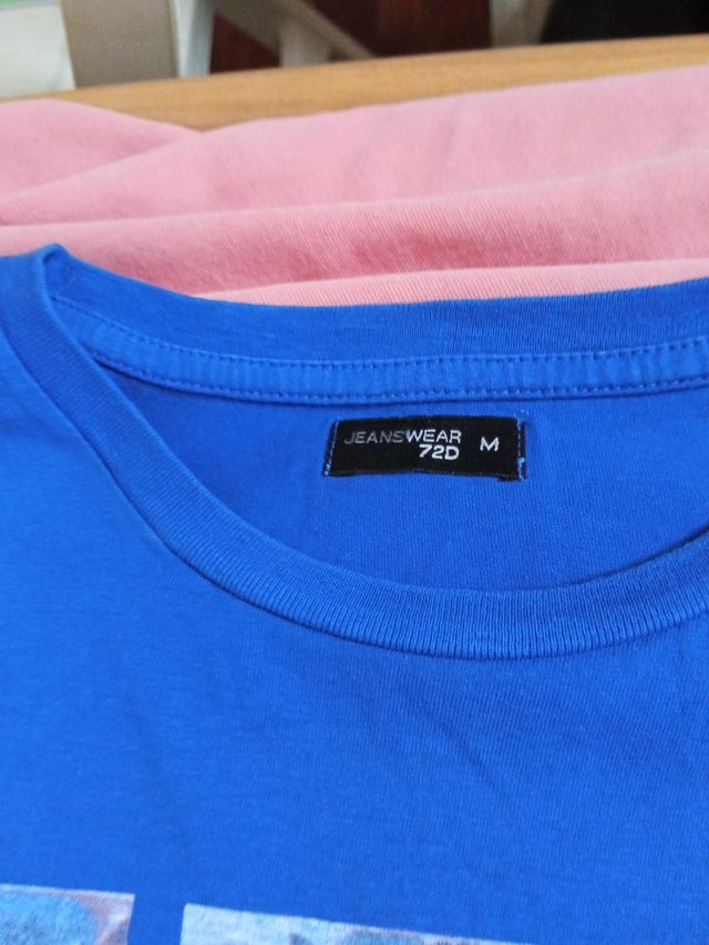 Maglietta Blu Jeans Wear M