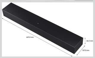Barra de Sonido Samsung HW-C400 Negra