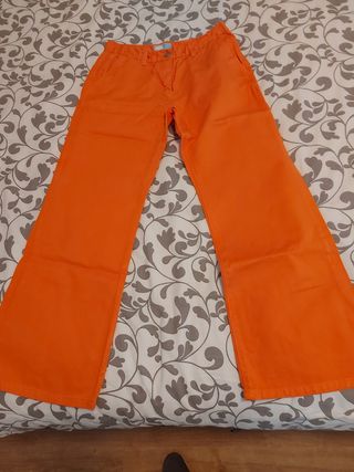 Calças Laranja - Tamanho 36