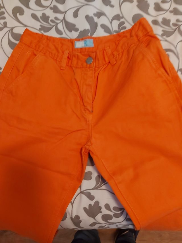 Calças Laranja - Tamanho 36