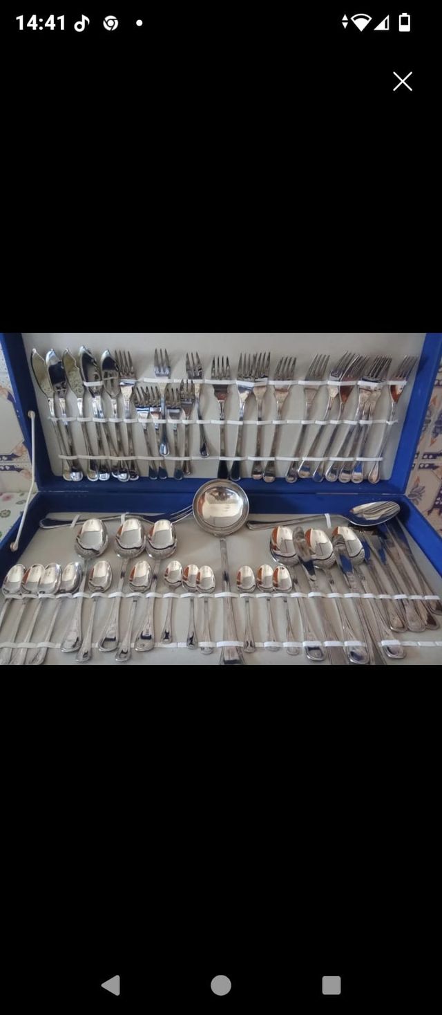 Cubertería de acero inoxidable