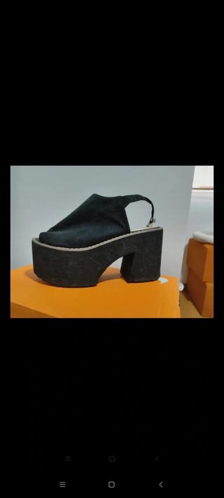 Zapatos de plataforma negros